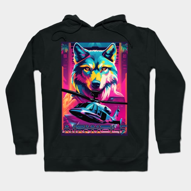 Airwolf Hoodie by SimonBreeze